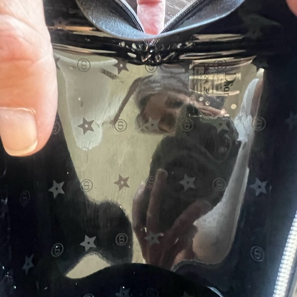 Cosmetic Pouch bag DIOR like new , black - Picture 4 of 6